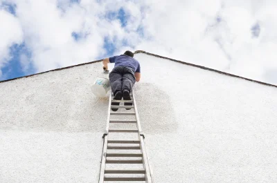 Peinture extérieure aux Rairies — façades et ravalement